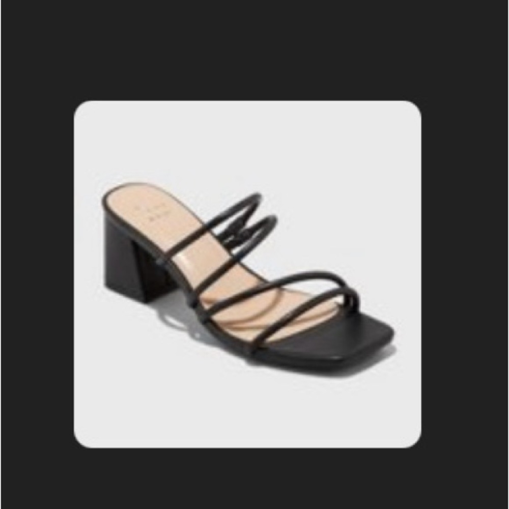 Black Mule heels